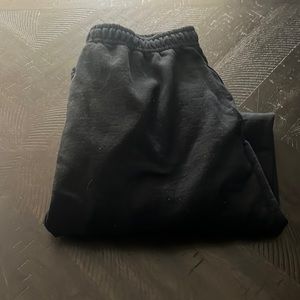 Gildan Heavy Blend Black Sweatpants Size L